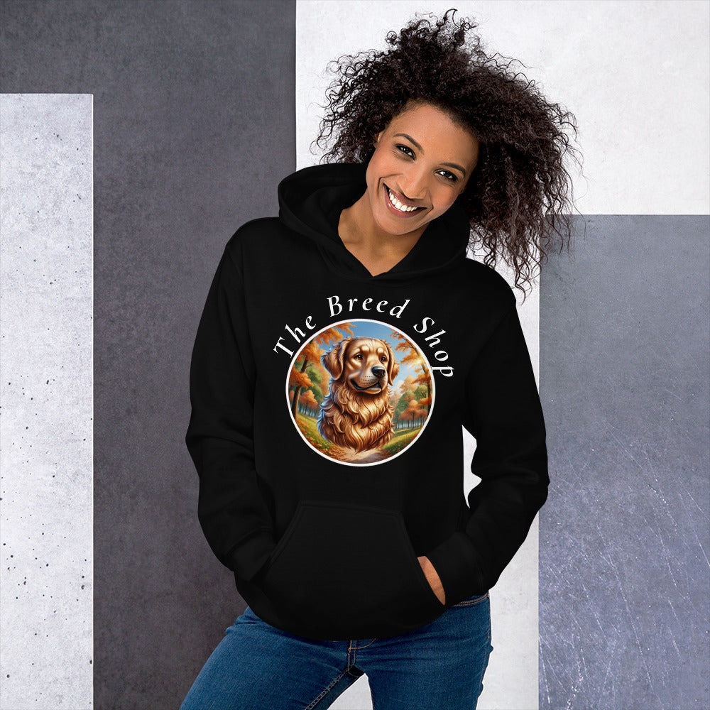 Breed-specific Golden Retriever hoodie gift for dog moms