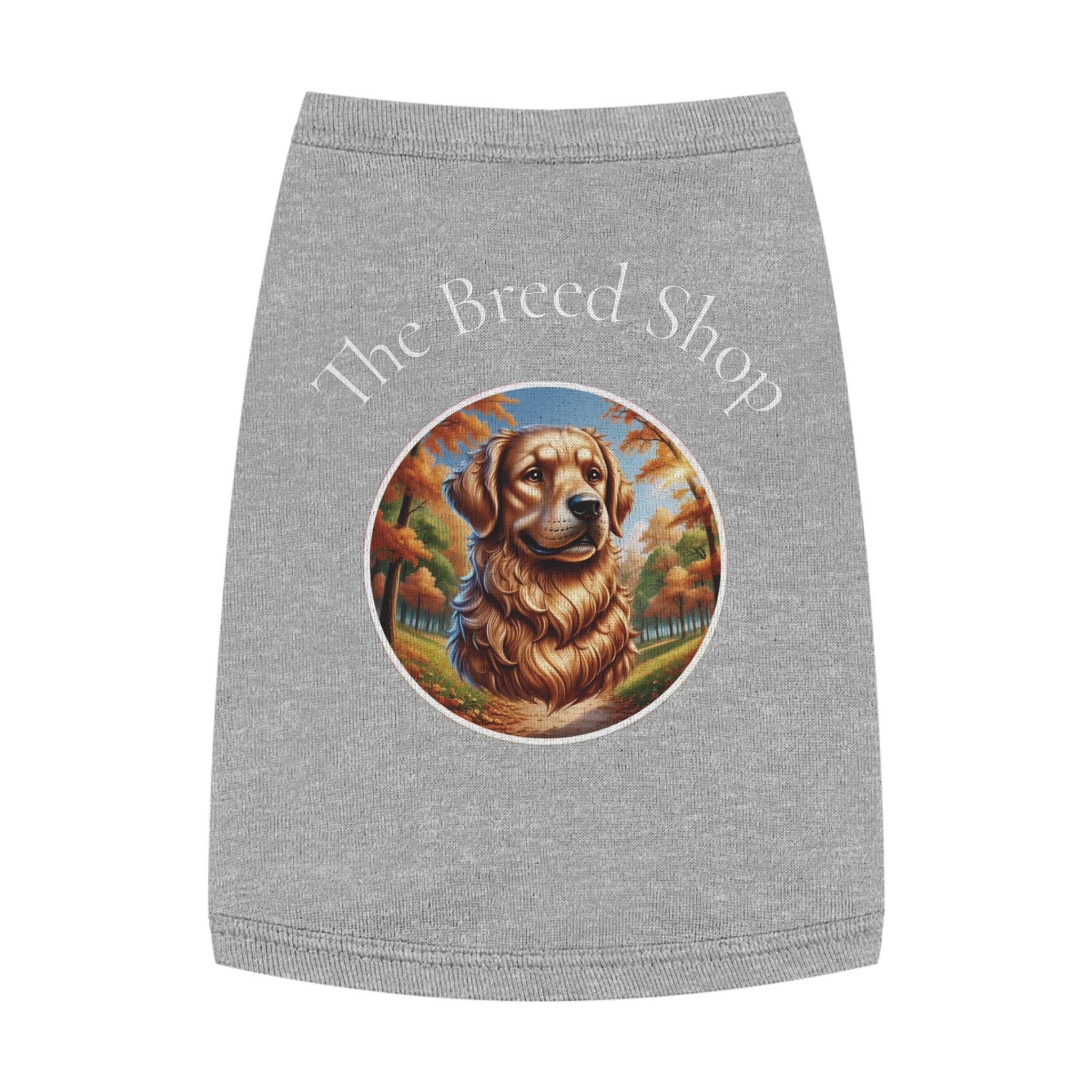 Golden Retriever Dog Tank — Lightweight Breed Shirt