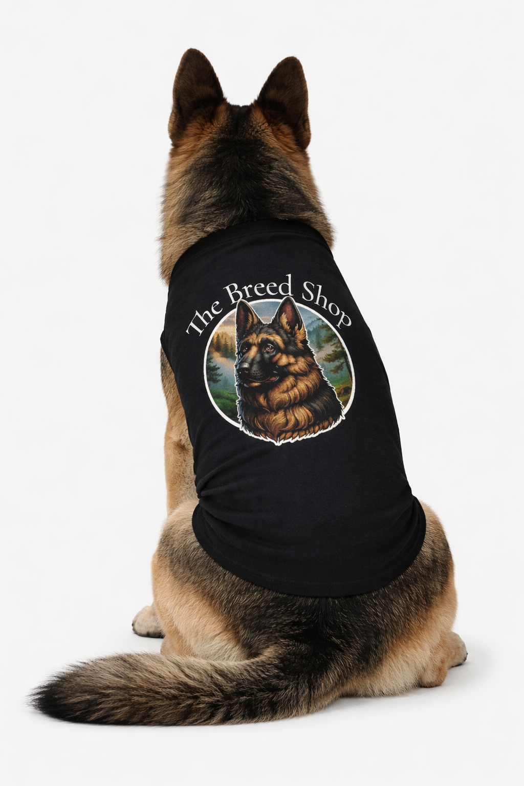 German Shepherd Dog Tank — Lightweight GSD Shirt