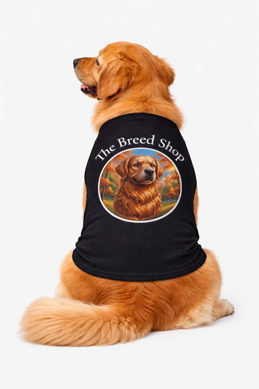 Golden Retriever Dog Tank — Lightweight Breed Shirt