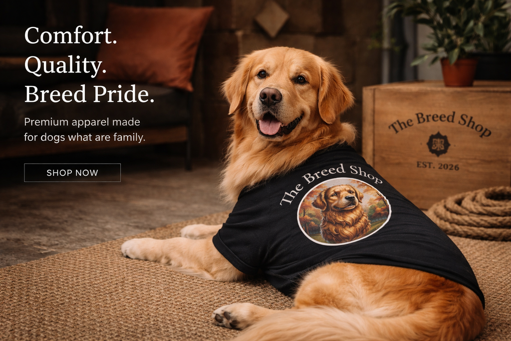 Golden Retriever Dog Tank — Lightweight Breed Shirt