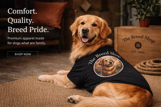 Golden Retriever Dog Tank — Lightweight Breed Shirt