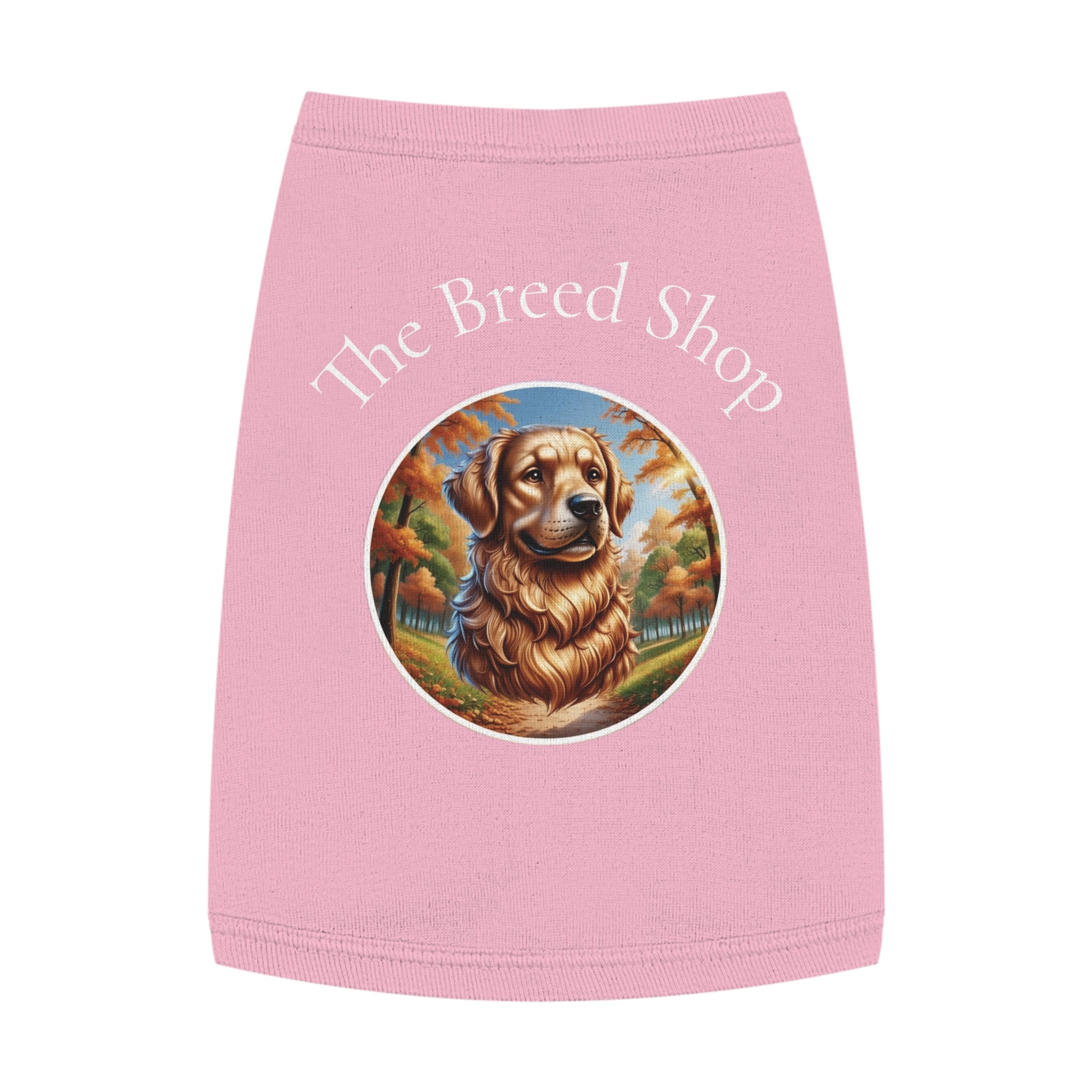Golden Retriever Dog Tank — Lightweight Breed Shirt