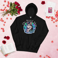 Siberian Husky Northern Lights Hoodie — Husky dog mom gift, premium black hoodie with original northern lights Husky artwork by The Breed Shop
